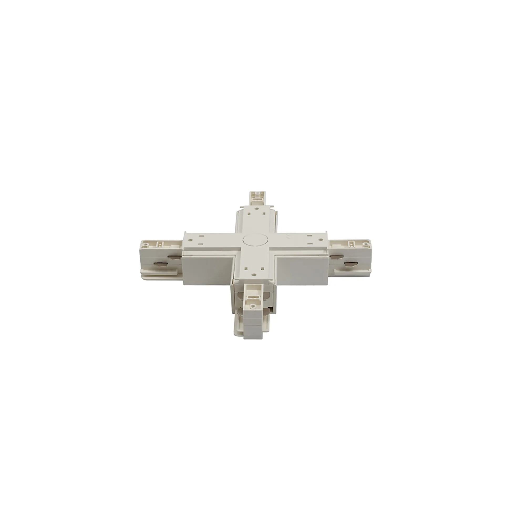 X Coupler With Feeding Option 3 Circuit Surface Mounted Track 3 Circuit Surface Mounted Track 555 1 1216 1  Eutrac 3 Circuit Surface-White